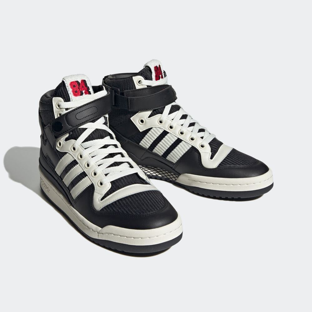 19,800円! 27.0cm 新品 adidas originals FORUM 84 HIGH アディダスオリジナルス フォーラム ハイカット メンズ スニーカー 黒 ブラック 白_画像5