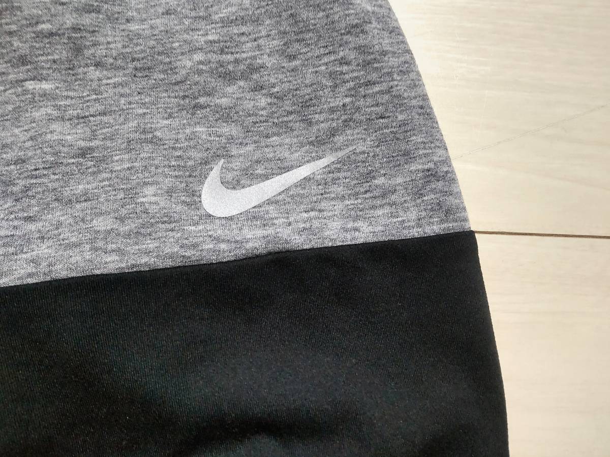 ★新品　ナイキ　NIKE　豪華ランニングシャツ　★ウール混　★反射素材　★サムホール付　★THERMA-FIT　★ストレッチ地　★Mサイズ _画像6