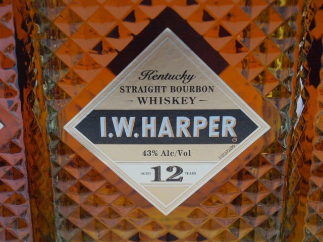 同梱不可★★I.W.HARPER IWハーパー 12年 750ml/43% 箱付 6本セット★ASH-46537_画像2