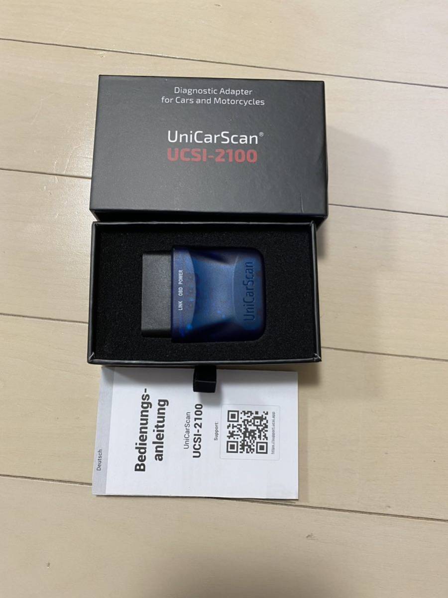 美品 UniCarScan UCSI-2100 BMW・MINIコーディング カーパーツ 車用品 説明書付き(英語/ドイツ語) 保存箱付き_画像4