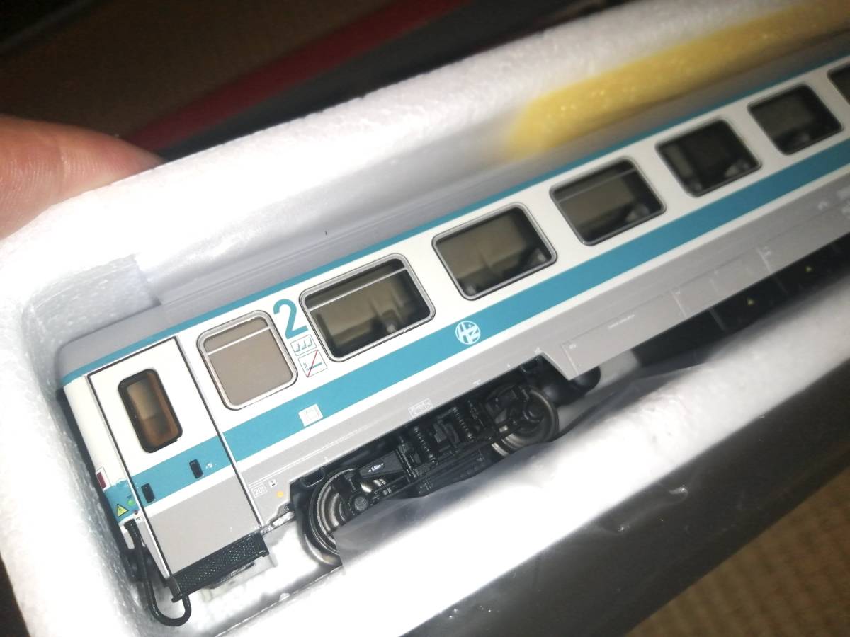 極上未使用 ACME 52861 クロアチア国鉄 二等車 HOゲージ 鉄道模型 外国車両 Beelmt der HZ 2. Klasse EC-Wagen der HZ Ep V A.C.M.E アクメ_画像4