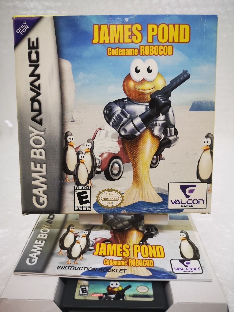 【箱説付き◆GBA 海外版 ジェームスポンド james pond 他にも出品中、※匿名・同梱可 】ゲームボーイアドバンス/U3_画像1