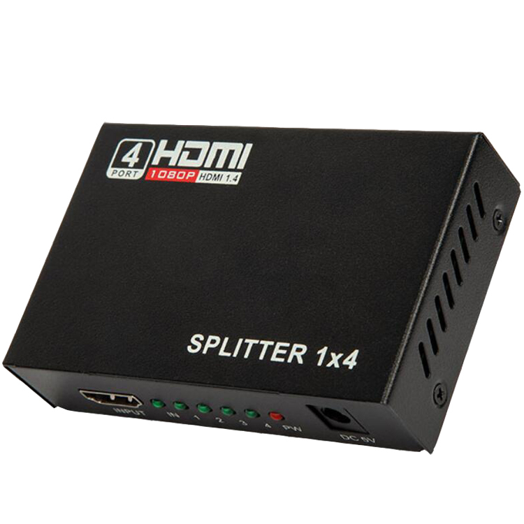 EONON HDMI信号 4画面同時分配出力機 4K/30Hz/1080P対応 4出力 1入力 HDMI分配器_画像1