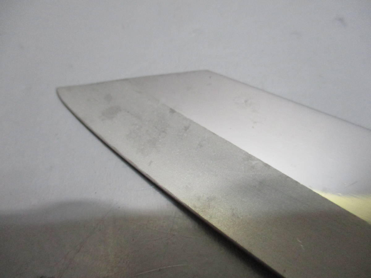 未使用★大晃文化包丁★高級料理包丁 刃渡り約17.5cm 2本セット 定価￥2,000 STAINLESS STEEL_画像8