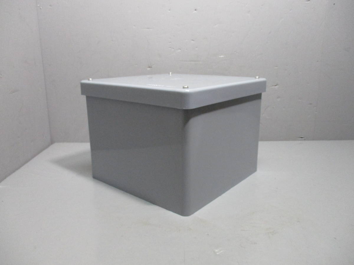  unused *MIRAI* future industry pra box 200×200×150 gray 