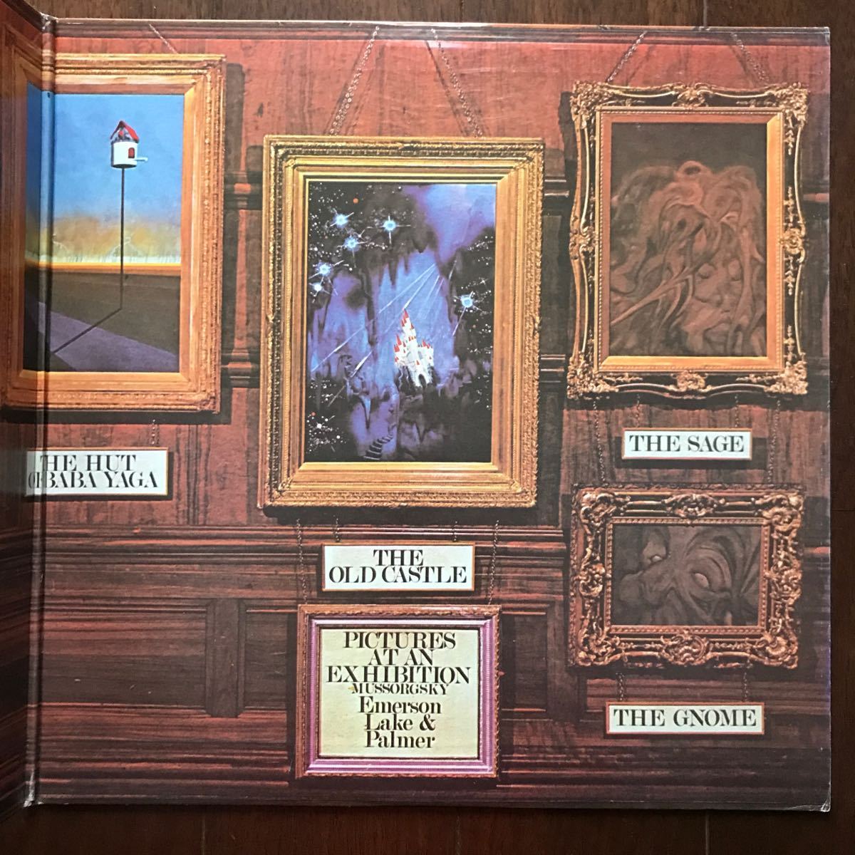 LP EMERSON LAKE & PALMER/PICTURES AT AN EXHIBITION 日本盤 エマーソン・レイク・アンド・パーマー/展覧会の絵 ELP_画像3