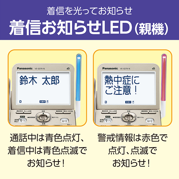 日本代購代標第一品牌【樂淘letao】－パナソニック留守番電話機受話器