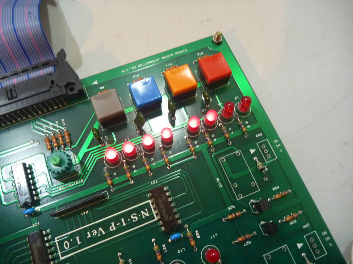 通電確認済み♪メカトロトレーニングボードセット　基本ボードセット☆Z80シングルボード　NEXUS-80♪マイコン　_画像3