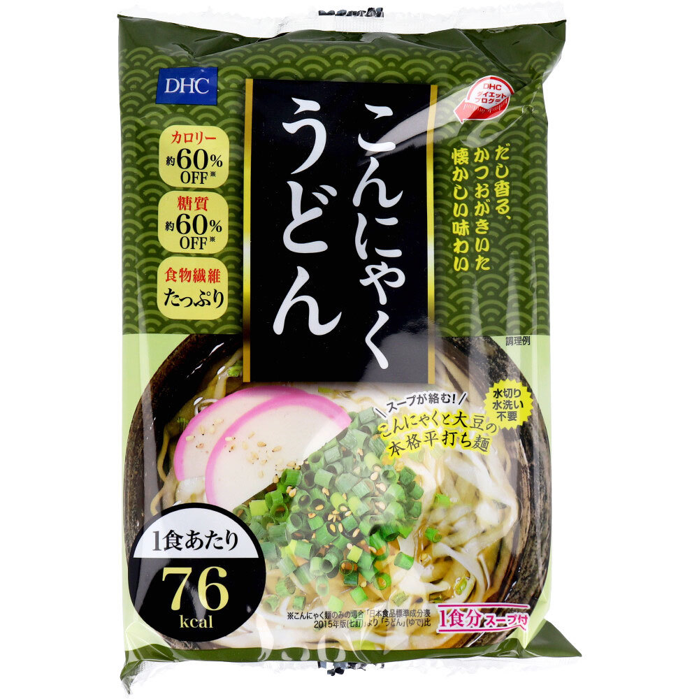  summarize profit *DHC konnyaku udon 1 meal minute soup attaching x [15 piece ] /k