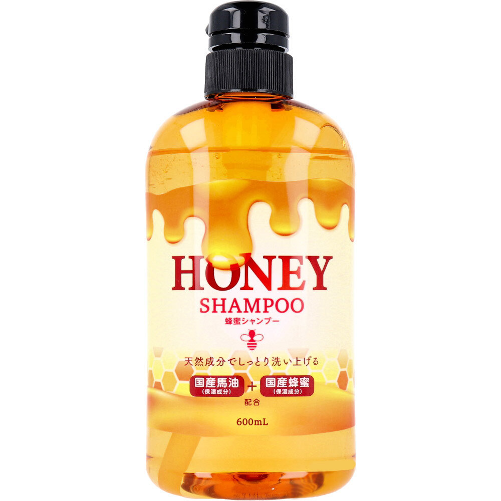 まとめ得 HONEY 蜂蜜シャンプー 600mL x [2個] /k_画像1