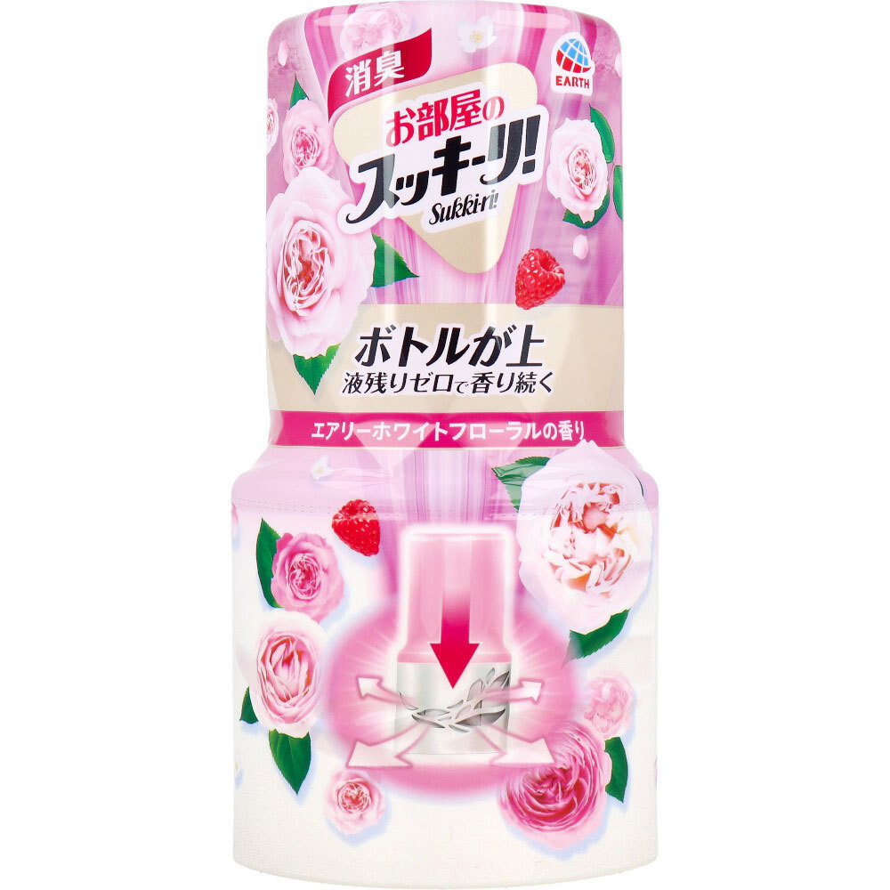 まとめ得 お部屋のスッキーリ！ Sukki-ri！ エアリーホワイトフローラルの香り 400mL x [5個] /k_画像1