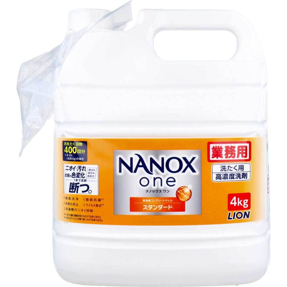 まとめ得 業務用 NANOX one(ナノックスワン) 高濃度コンプリートジェル スタンダード 4kg x [2個] /k_画像1