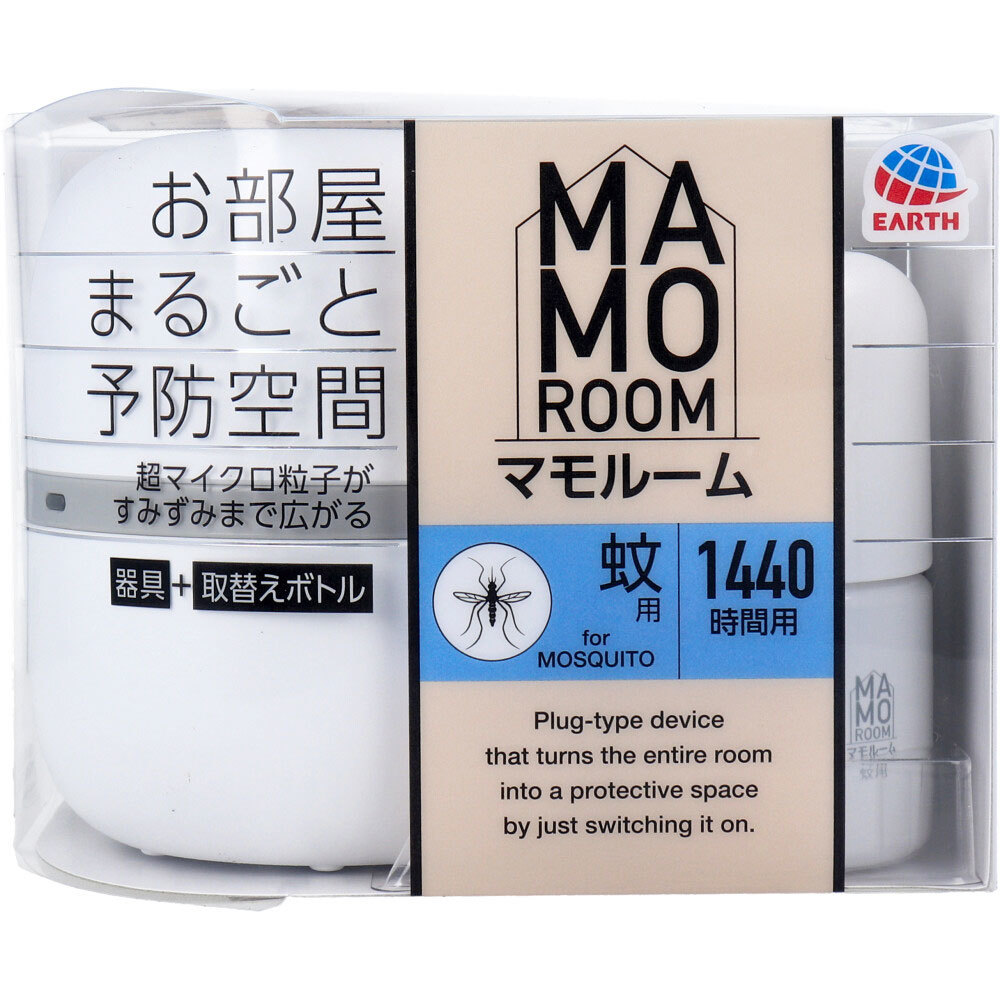 まとめ得 マモルーム 蚊用 1440時間用 器具+取替えボトルセット x [5個] /k