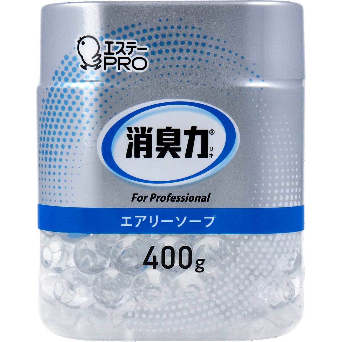 まとめ得 消臭力 業務用 ビーズタイプ 本体 エアリーソープ 400g x [4個] /k_画像1