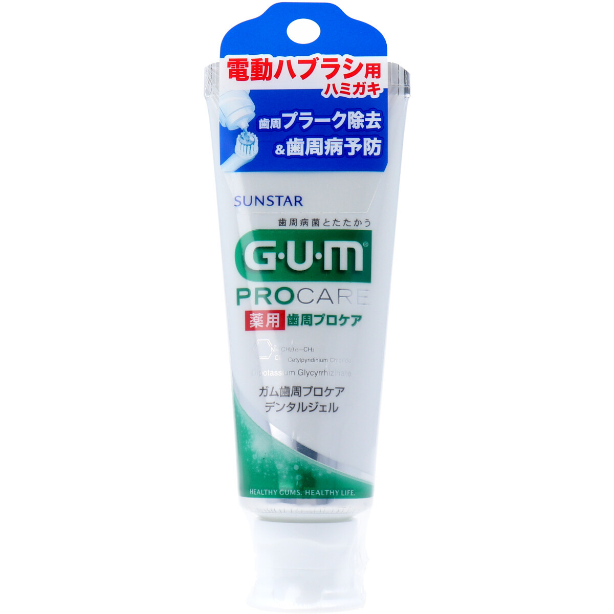 まとめ得 GUM 薬用 ガム歯周プロケア デンタルジェル 電動ハブラシ用 65g x [16個] /k_画像1