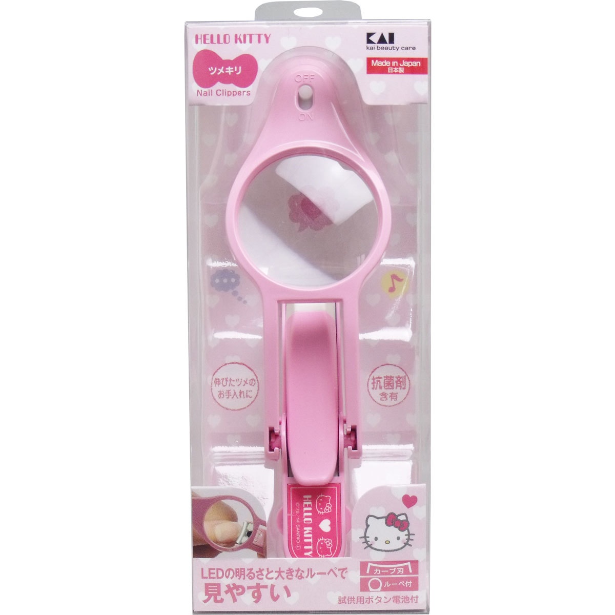  summarize profit Hello Kitty LED magnifier attaching tab drill KK-2525 x [4 piece ] /k