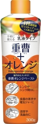 まとめ得 重曹オレンジペースト　３００Ｇ 　 ＵＹＥＫＩ 　 住居洗剤・重曹 x [4個] /h_画像1