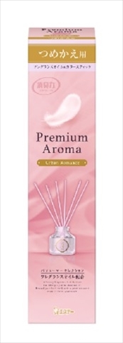 まとめ得 お部屋の消臭力　Premium　Aroma　Ｓｔｉｃｋつめかえアーバンロマンス 　エステー 　芳香剤・部屋用 x [12個] /h_画像1