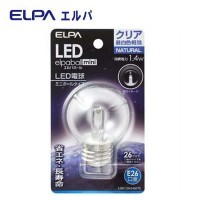 まとめ得 ELPA　LED装飾電球 ミニボール球形 E26 G50 クリア昼白色　LDG1CN-G-G275 x [3個] /a