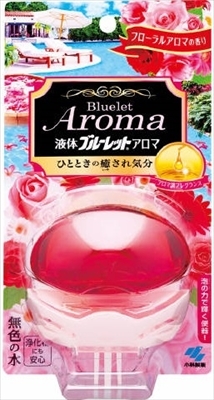 まとめ得 液体ブルーレットおくだけアロマ　フローラルアロマの香り 　 小林製薬 　 芳香剤・タンク x [16個] /h_画像1