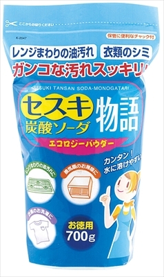 まとめ得 セスキ炭酸ソーダ物語　７００ｇ 　 小久保工業所 　 住居洗剤・重曹 x [4個] /h_画像1