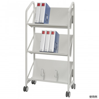 na oyster n file Wagon 3 step FSW-6637WG white gray /a