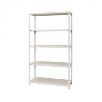  steel rack NC1200-21-5 step interval .1200× depth 450× height 2100mm white /a