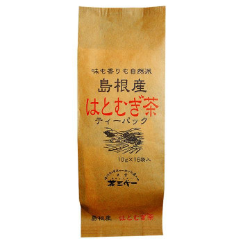 島根県産　はとむぎ茶　ティーバッグ(10g×16個入)×10セット /a_画像1