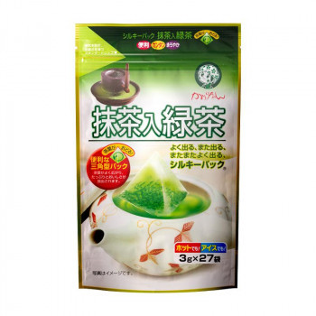 .. forest virtue powdered green tea go in green tea silky pack (3g×27P)×10 sack /a
