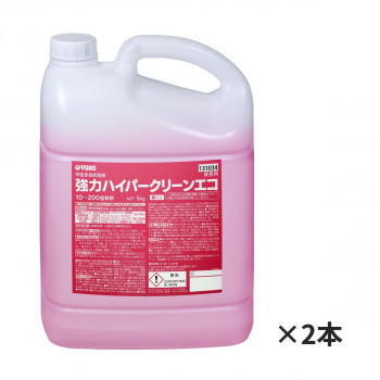 まとめ得 業務用 強力中性多用途洗浄剤 強力ハイパークリーンエコ 5kg×2本入り 131034 x [2個] /a