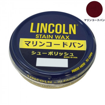YAZAWA LINCOLN(リンカーン) シューポリッシュ 60g マリンコードバン /a_画像1