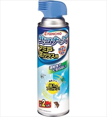 まとめ得 虫コナーズ　アミ戸・窓ガラス用スプレー　４５０ｍＬ 　大日本除虫菊 　殺虫剤・虫よけ x [5個] /h_画像1