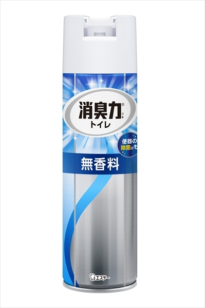 まとめ得 トイレの消臭力スプレー　無香料　３６５ＭＬ 　 エステー 　 芳香剤・トイレ用 x [5個] /h_画像1