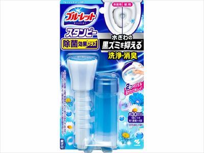 まとめ得 ブルーレットスタンピー除菌効果プラスフレッシュコットン 　 小林製薬 　 住居洗剤・トイレ用 x [10個] /h_画像1