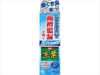 まとめ得 生葉Ｉ息スーッと実感１００ｇ 　 小林製薬 　 歯磨き x [5個] /h_画像1