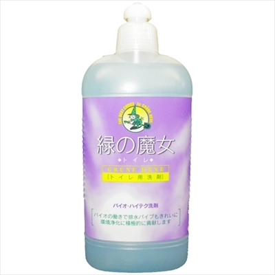 まとめ得 緑の魔女　トイレ用　４２０ＭＬ 　 三宝商事 　 住居洗剤・トイレ用 x [8個] /h_画像1