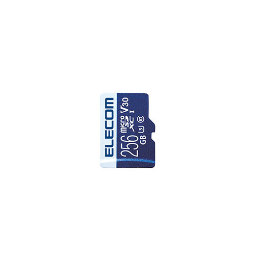  Elecom MicroSDXC карта / данные восстановление сервис есть / видео скорость Class соответствует /UHS-I U3 80MB/s 256GB MF-MS256GU13V3R /l