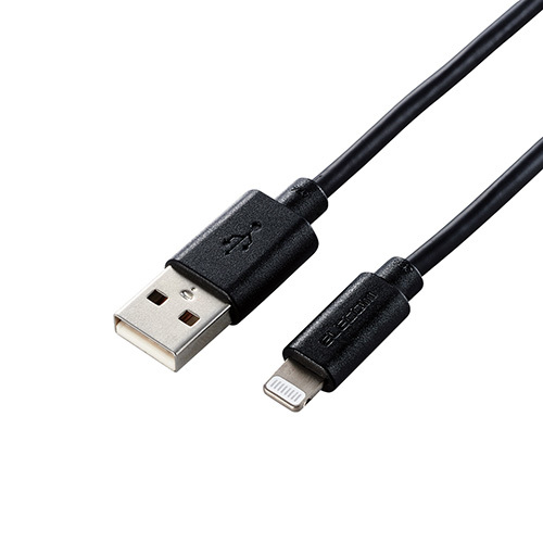 Резюме Elecom Lightning Cable/Standard/1,5 м/черный MPA-OUL15BK X [2]/L
