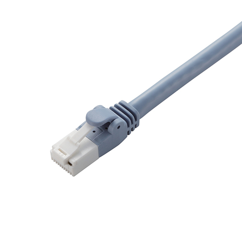 Резюме Elecom LAN Cable/Cat6a Compatible/Eu Rohs Directive/Prevention Folding/Simple Package Specification/2m/Blue LD-GPAT/BU2/RS X [2]/L