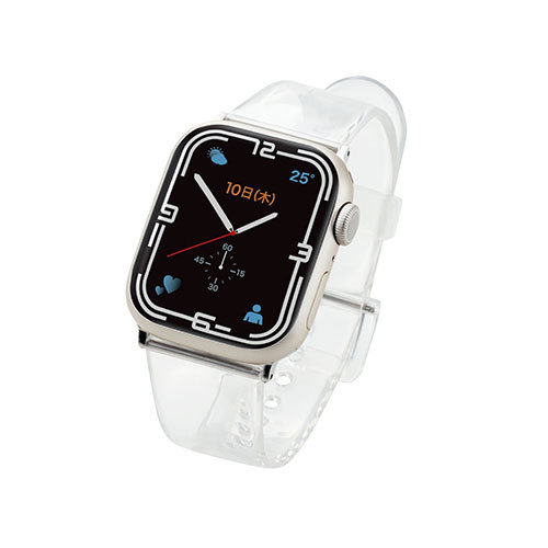 まとめ得 エレコム Apple Watch用クリアバンド(41/40/38mm) AW-41BDUCCR x [2個] /l