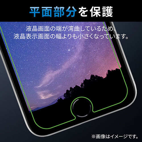エレコム iPhone SE 第3世代 ガラスフィルム 超強靭 薄型 PM-A22SFLGH02 /l_画像6