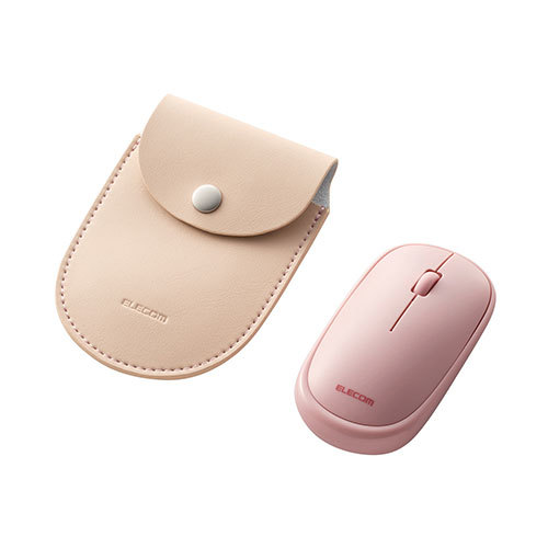 Elecom mouse / wire /3 button / thin type / cable volume taking type / pink M-TM10UBPN /l