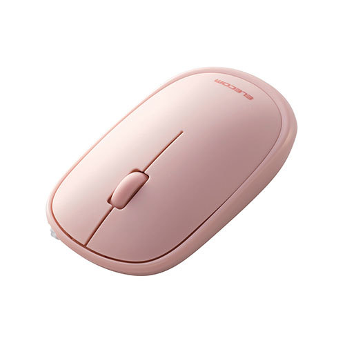  Elecom mouse / wire /3 button / thin type / cable volume taking type / pink M-TM10UBPN /l