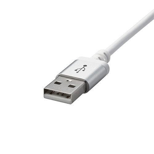 まとめ得 エレコム USB-A to USB Type-Cケーブル/LEDライト付き/タッチセンサー/1.2m/ホワイト MPA-ACT12WH x [2個] /l_画像3