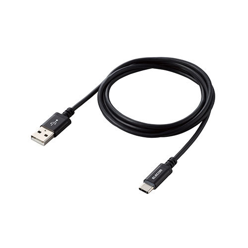 エレコム USB-A to USB Type-Cケーブル/LEDライト付き/タッチセンサー/1.2m/ブラック MPA-ACT12BK /l_画像2