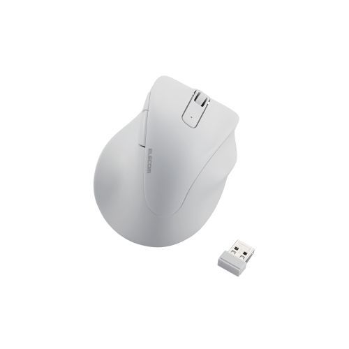  Elecom quiet sound 2.4GHz wireless mouse EX-G 5 button M size M-XGM30DBSKWH /l