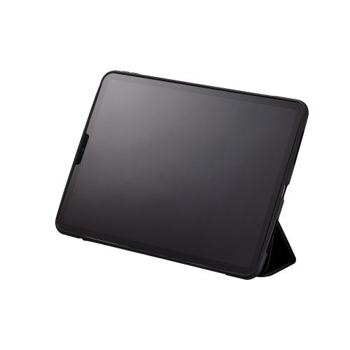 エレコム iPad Pro 11インチ 第4世代 TOUGH SLIM LITE フレームカラー フラップ付き TB-A22PMTSLFCBK /l_画像4