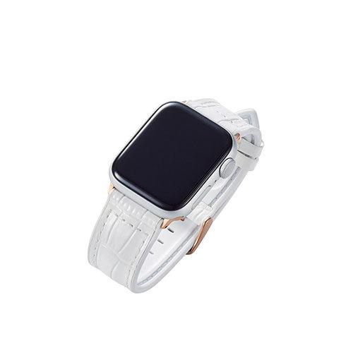 まとめ得 エレコム Apple Watch用ハイブリッドレザーバンド (41/40/38mm) AW-41BDLHVCRW x [2個] /l_画像2