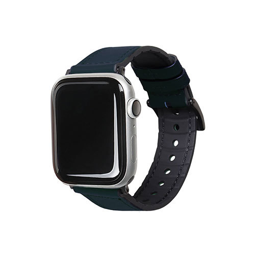 まとめ得 EGARDEN GENUINE LEATHER STRAP AIR for Apple Watch 41/40/38mm Apple Watch用バンド ディープグリーン EGD20597AW x [2個] /l