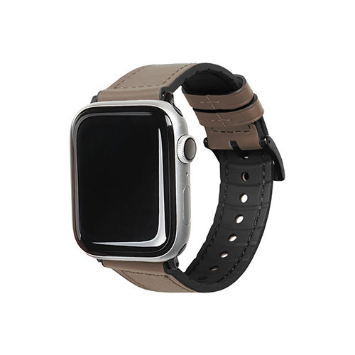まとめ得 EGARDEN GENUINE LEATHER STRAP AIR for Apple Watch 41/40/38mm Apple Watch用バンド サンド EGD20596AW x [2個] /l